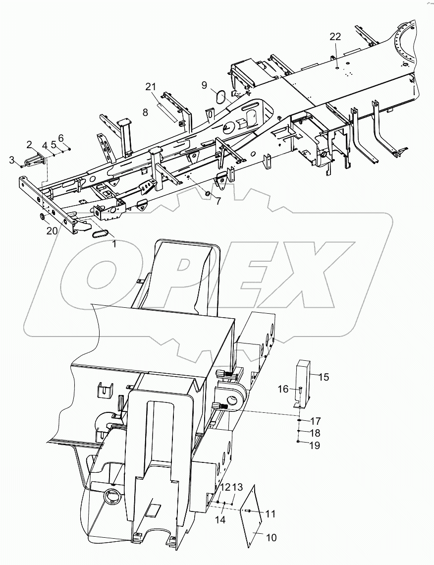  ПРИНАДЛЕЖНОСТИ РАМЫ (СБОРКА) D00672912710000000E