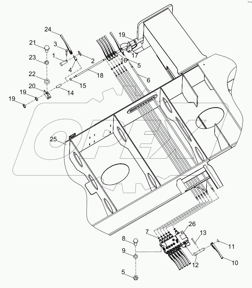  ОРГАН УПРАВЛЕНИЯ ОПОРАМИ D00631145800000000E