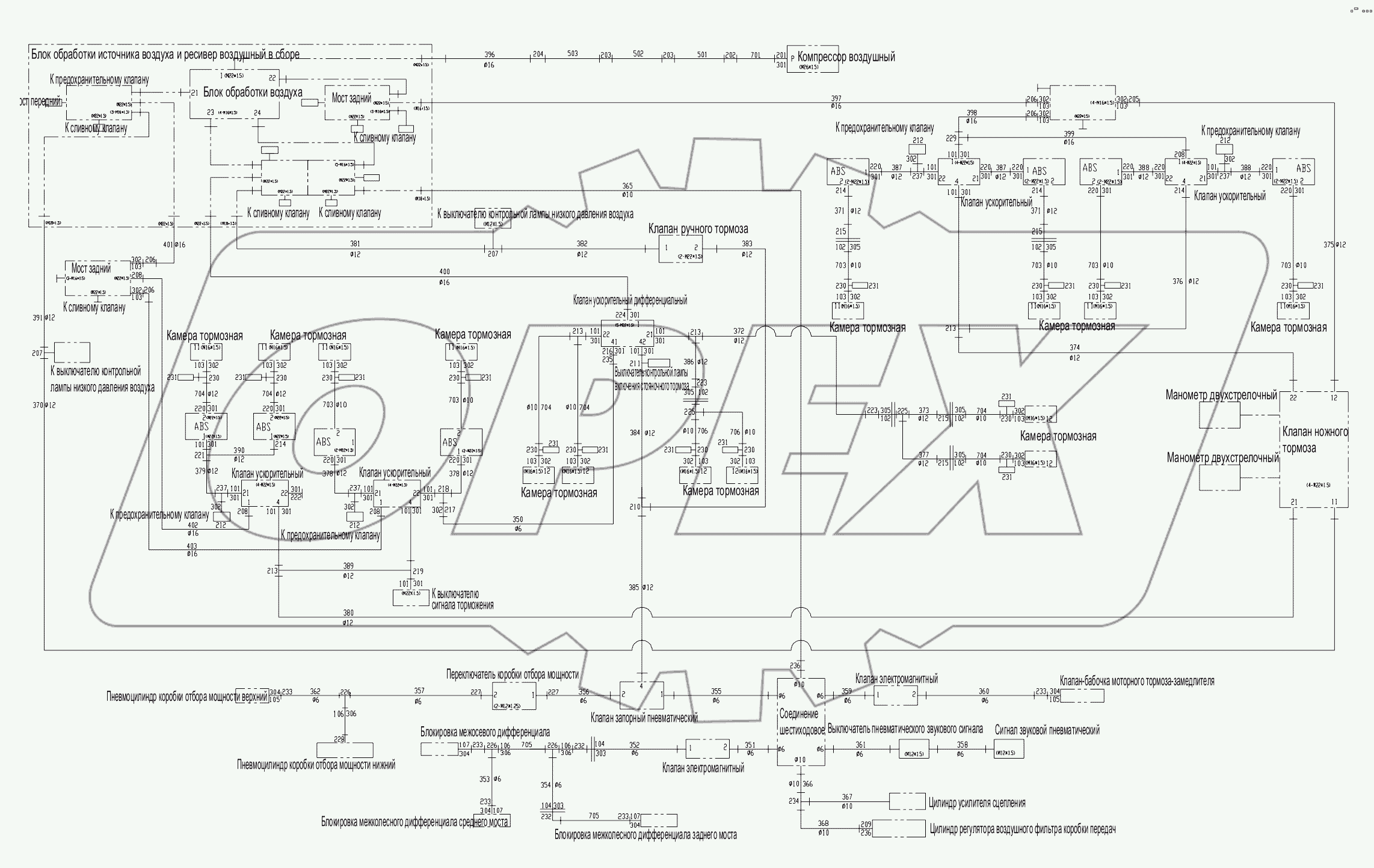  СХЕМА СОЕДИНЕНИЯ ТРУБОПРОВОДОВ D00672913540400000E