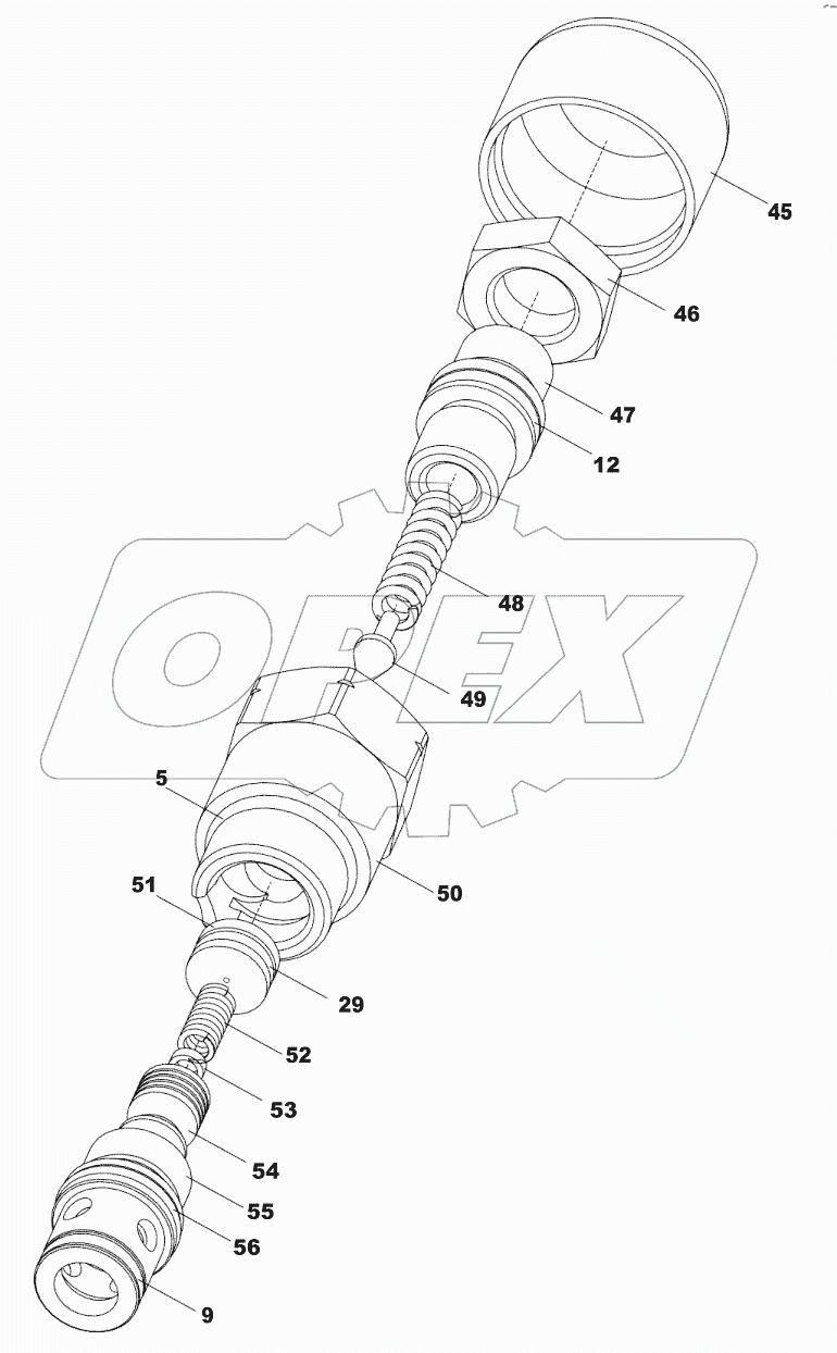 ГИДРОРАСПРЕДЕЛИТЕЛЬ НИЖНИЙ D1010300777_6500Z