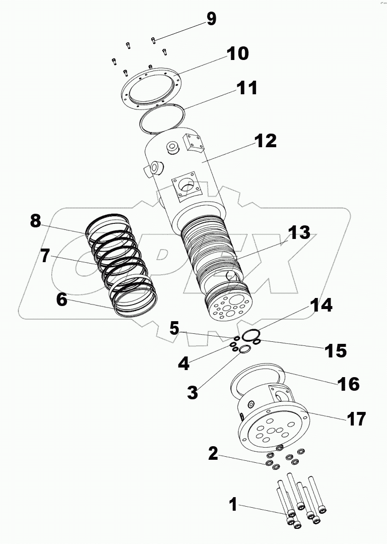  ВРАЩАЮЩЕЕСЯ СОЕДИНЕНИЕ (СБОРКА) D1011200077_6500Z