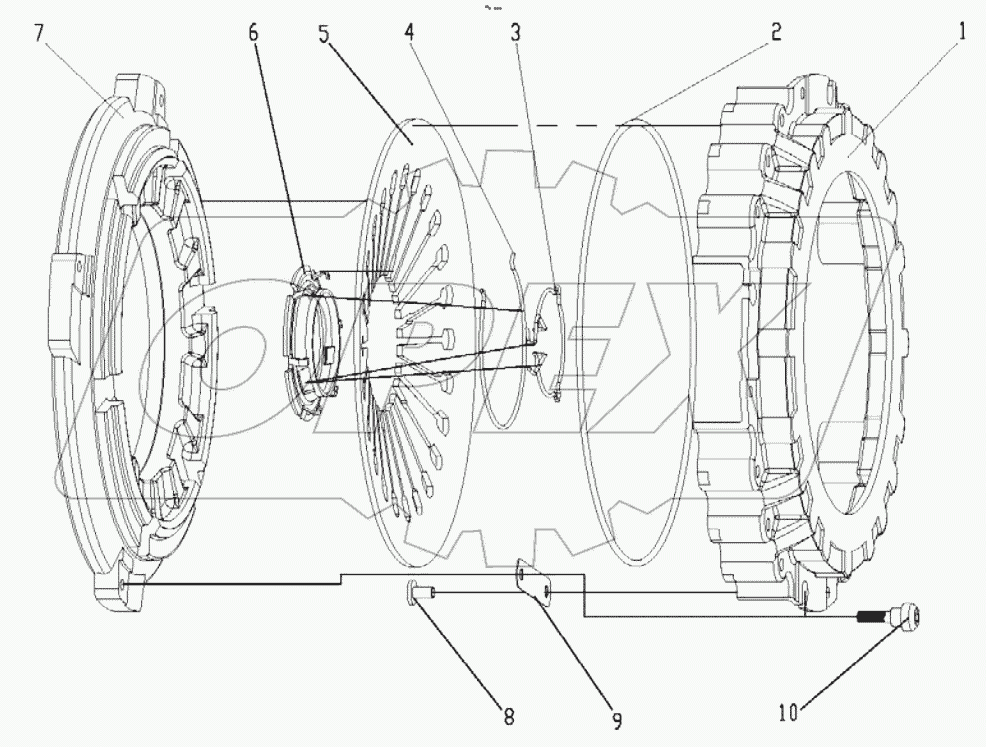  CLUTCH ASSY D1030500000_100005Y