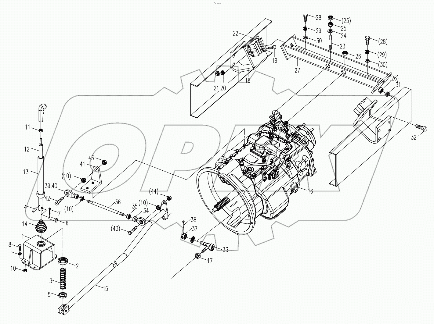  TRANSMISSION INSTALLATION AND ITS CONTROLS D00672401700000000Y