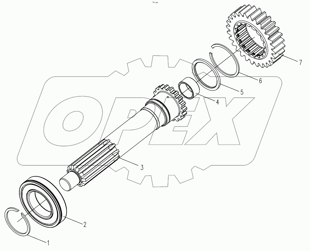  TRANSMISSION (AXLE 1 ASSY) D1030300142_101250Y