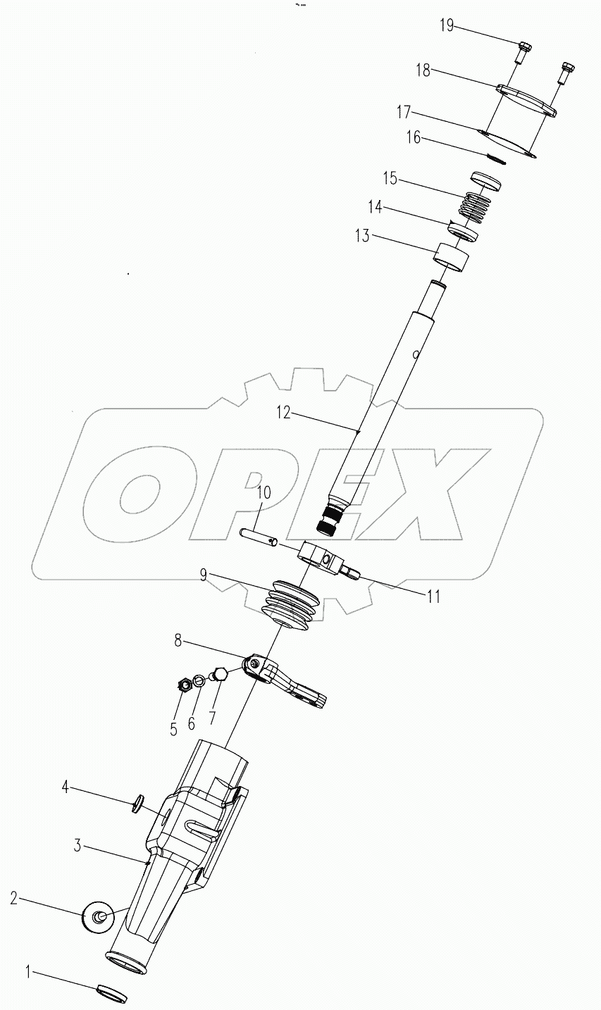  TRANSMISSION (OPERATING DEVICE ASSY) D1030300142_101250Y