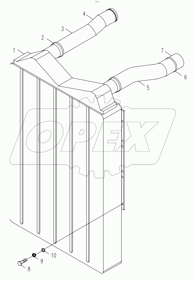  INTERCOOLING SYSTEM D00672400900000000Y