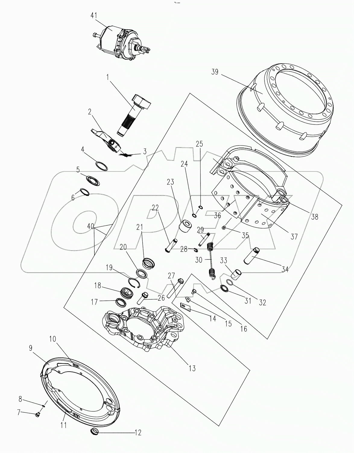  DRIVE AXLE STEERED (BRAKE) D1030100872_100003Y