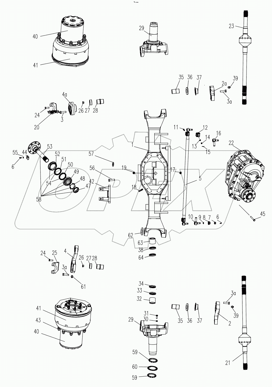  DRIVE AXLE STEERED (AXLE BODY) D1030100872_100003Y