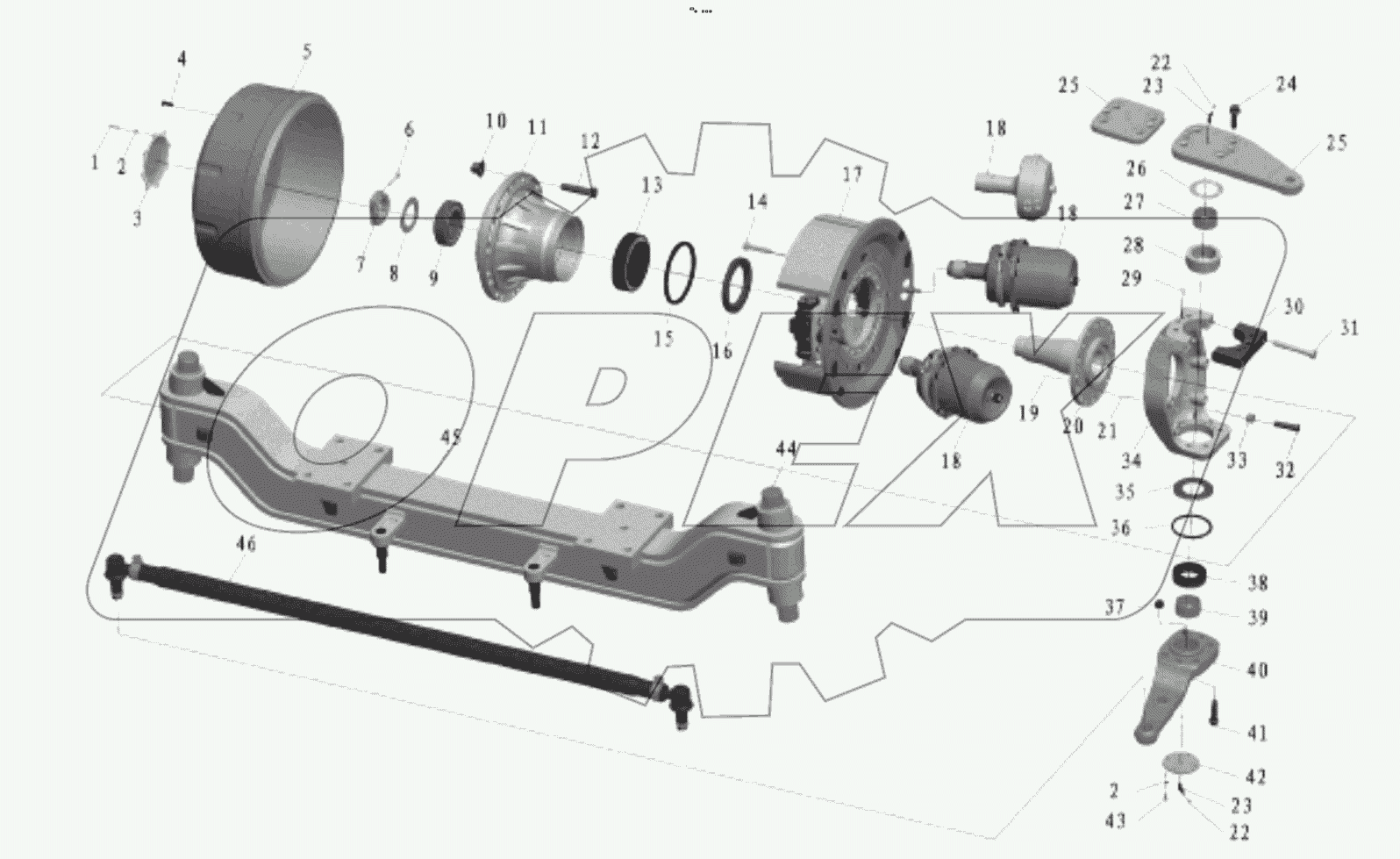  STEERED AND NON-DRIVEN AXLE D1030100875_102293Y