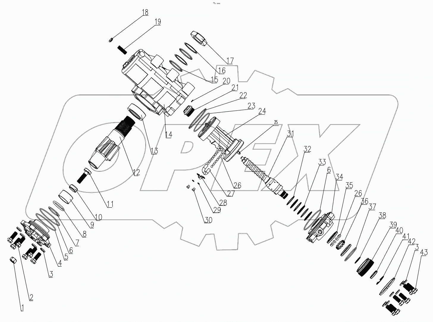  STEERING GEAR D1032300045_100000Y