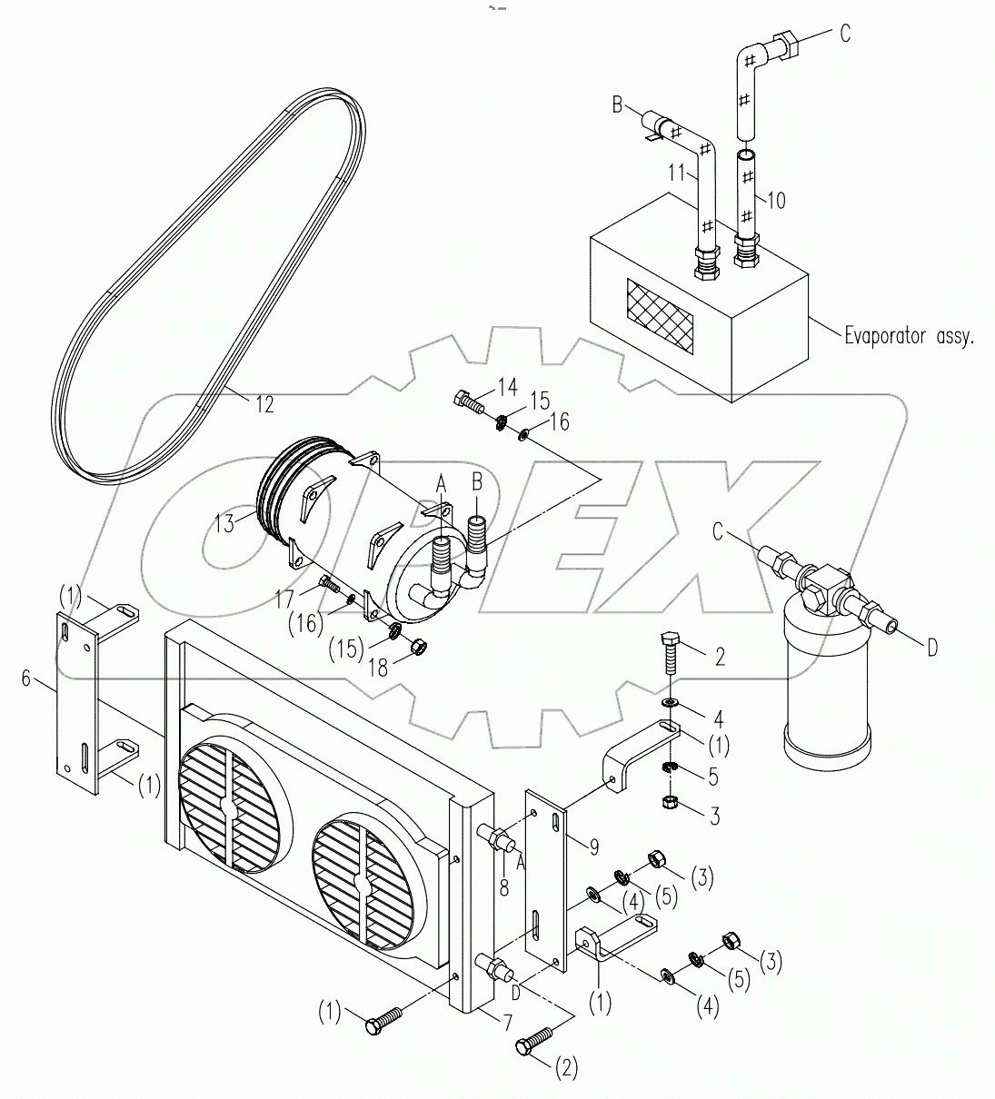  AIR CONDITIONING SYSTEM D00671557620000000Y