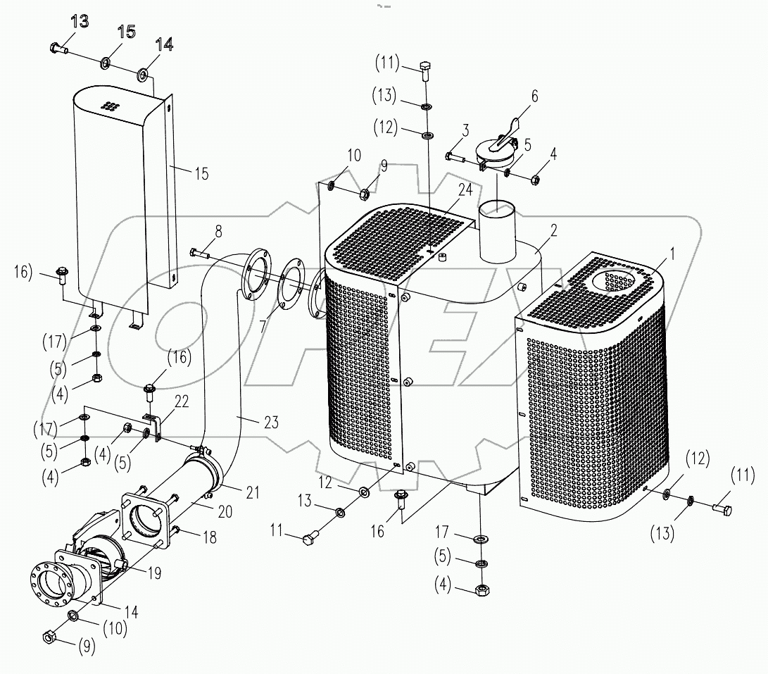  EXHAUST SYSTEM D00672401200000001Y