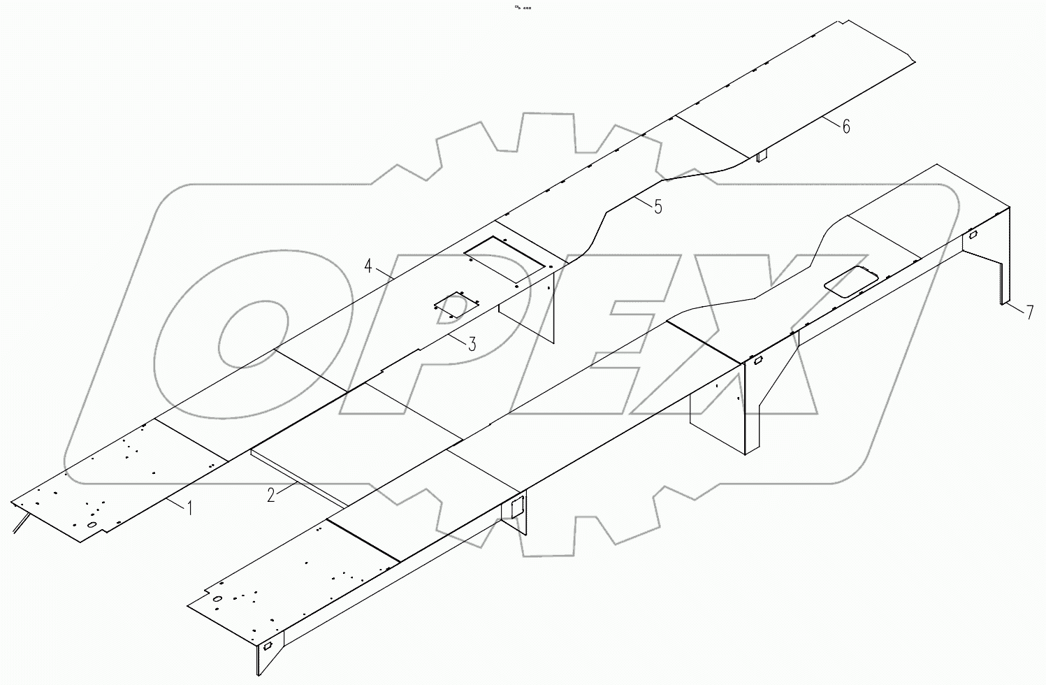  PLATFORM ASSY D00672405600000001Y