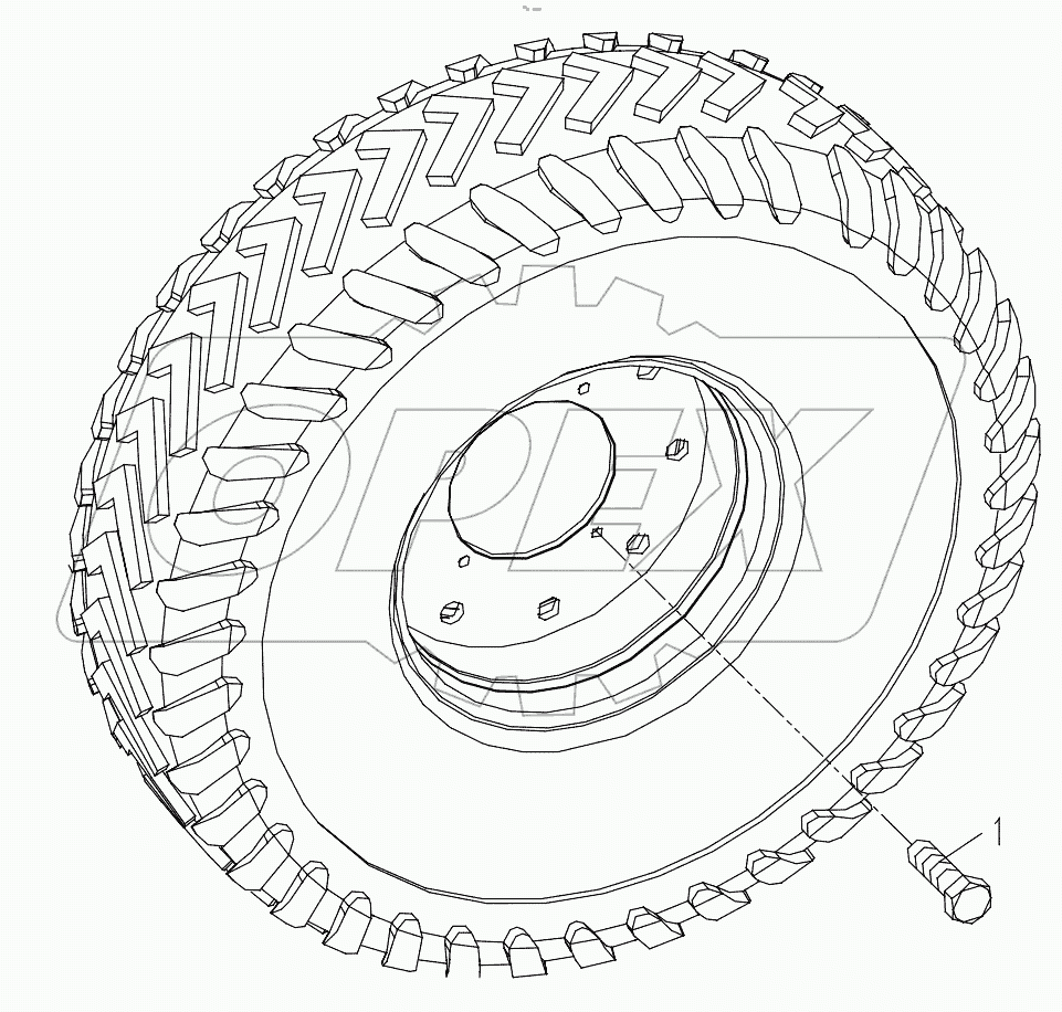  SPARE TIRE INSTALLATION D00672405500000000Y