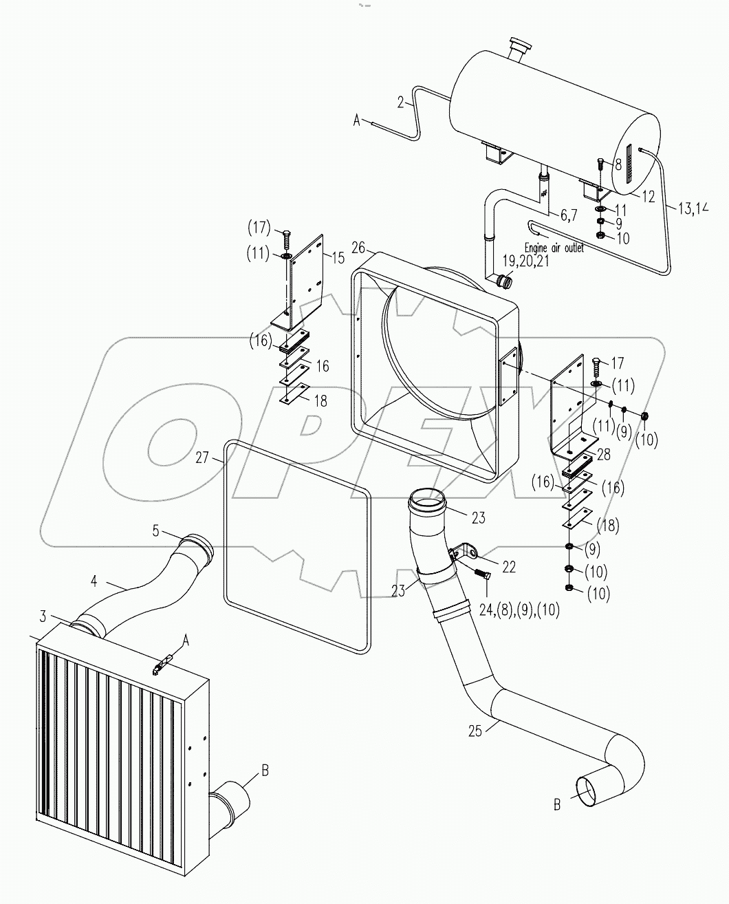  COOLING SYSTEM D00672401300000000Y