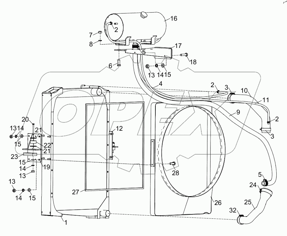 COOLING SYSTEM D00672301300000000Y