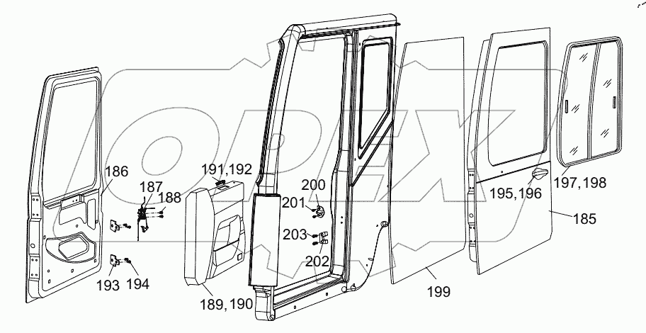  DRIVER'S CAB (DOOR) D1130000215_100037Y