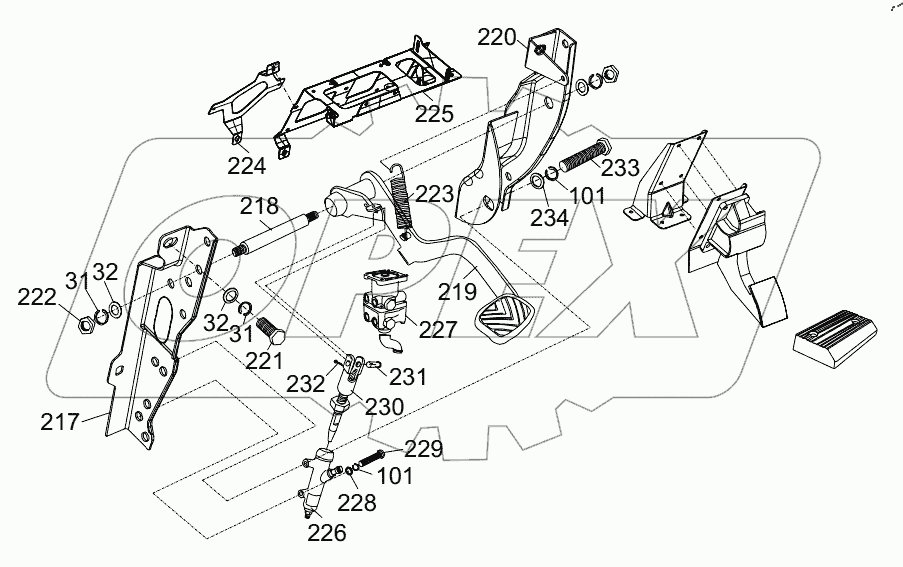  DRIVER'S CAB (CLUTCH) D1130000215_100037Y
