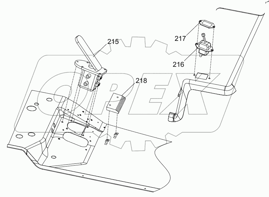  DRIVER'S CAB (BRAKE SYSTEM) D1130000215_102383ZY