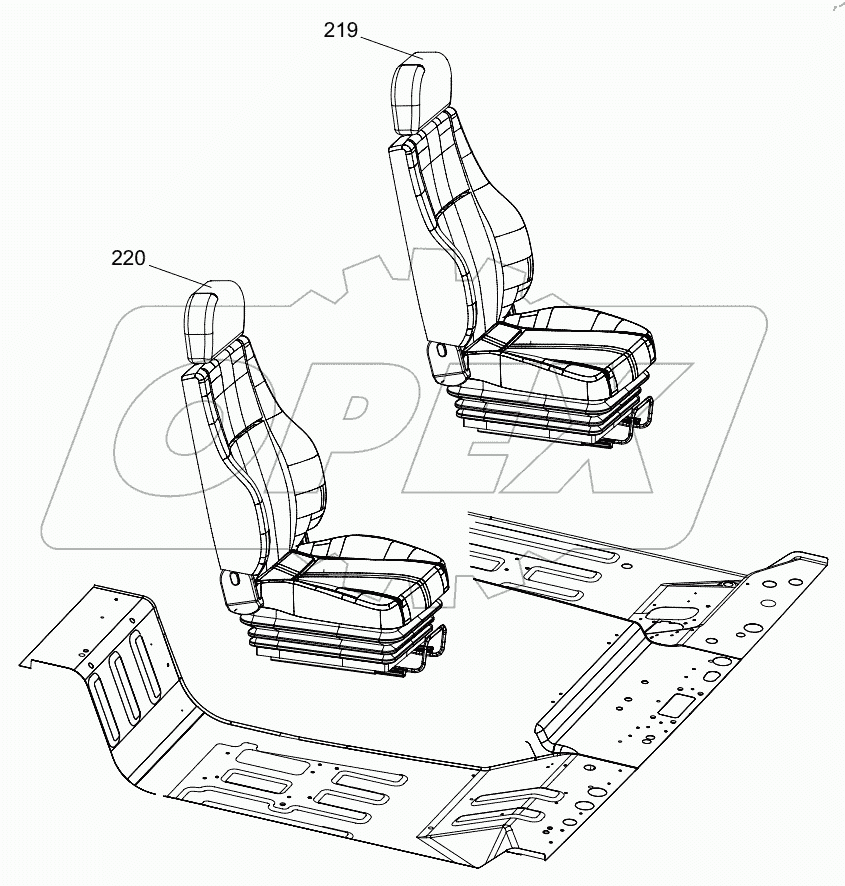  DRIVER'S CAB (SEAT ASSY) D1130000215_102383ZY