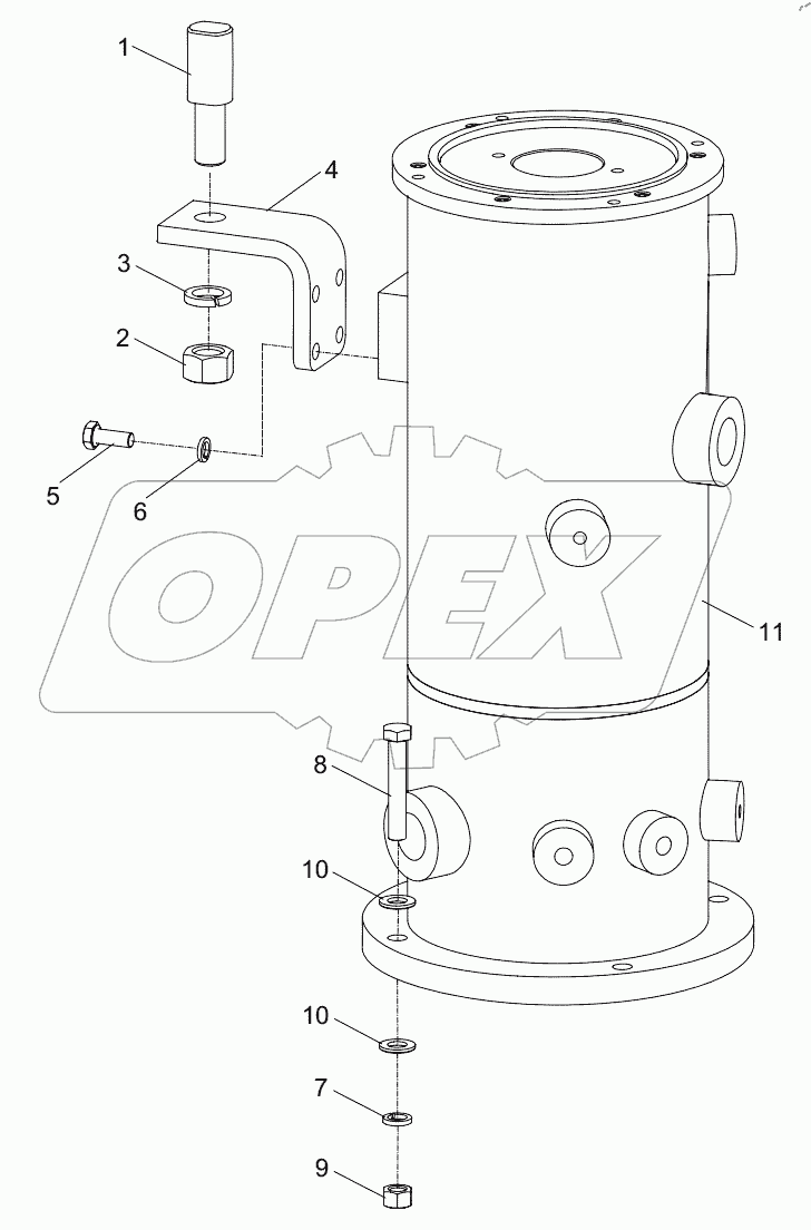  CENTRE REVOLVING JOINT INSTALLATION D00631324800800000Y