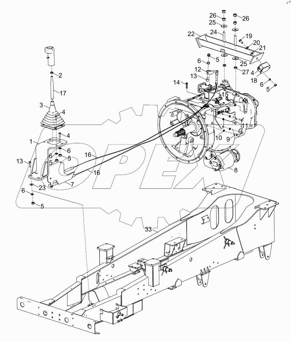  TRANSMISSION INSTALLATION AND ITS CONTROLS D00672301700000000Y