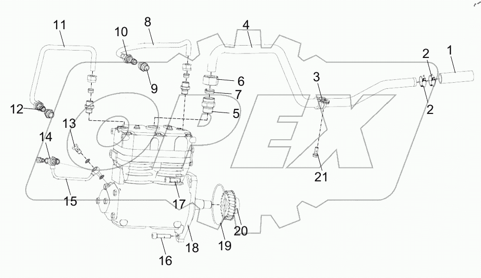  ENGINE (AIR COMPRESSOR) D1000000182_102290Y