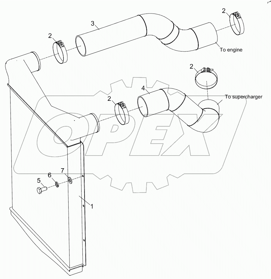  INTERCOOLING SYSTEM D00672300900000000Y