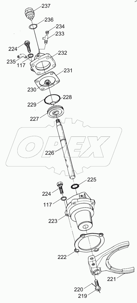  TRANSMISSION (AIR CYLINDER ASSY., AUXILIARY TANK) D1030300100_101250Y