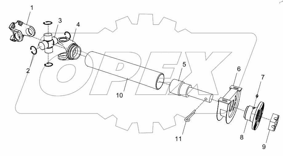  DRIVE SHAFT SECTION D00672302200200000_100009Y
