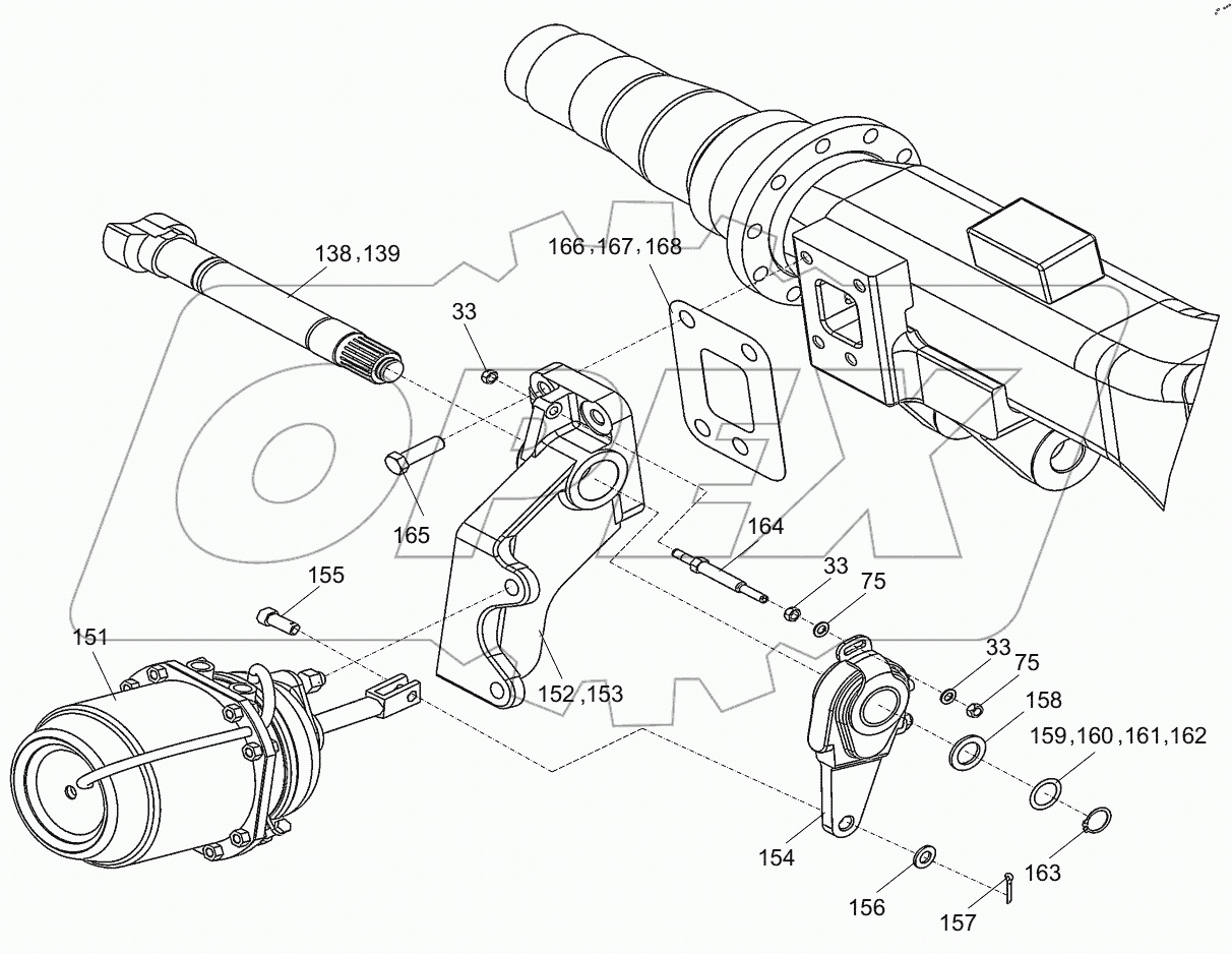  DRIVE AXLE (BRAKE 2) D1030100716_102293Y