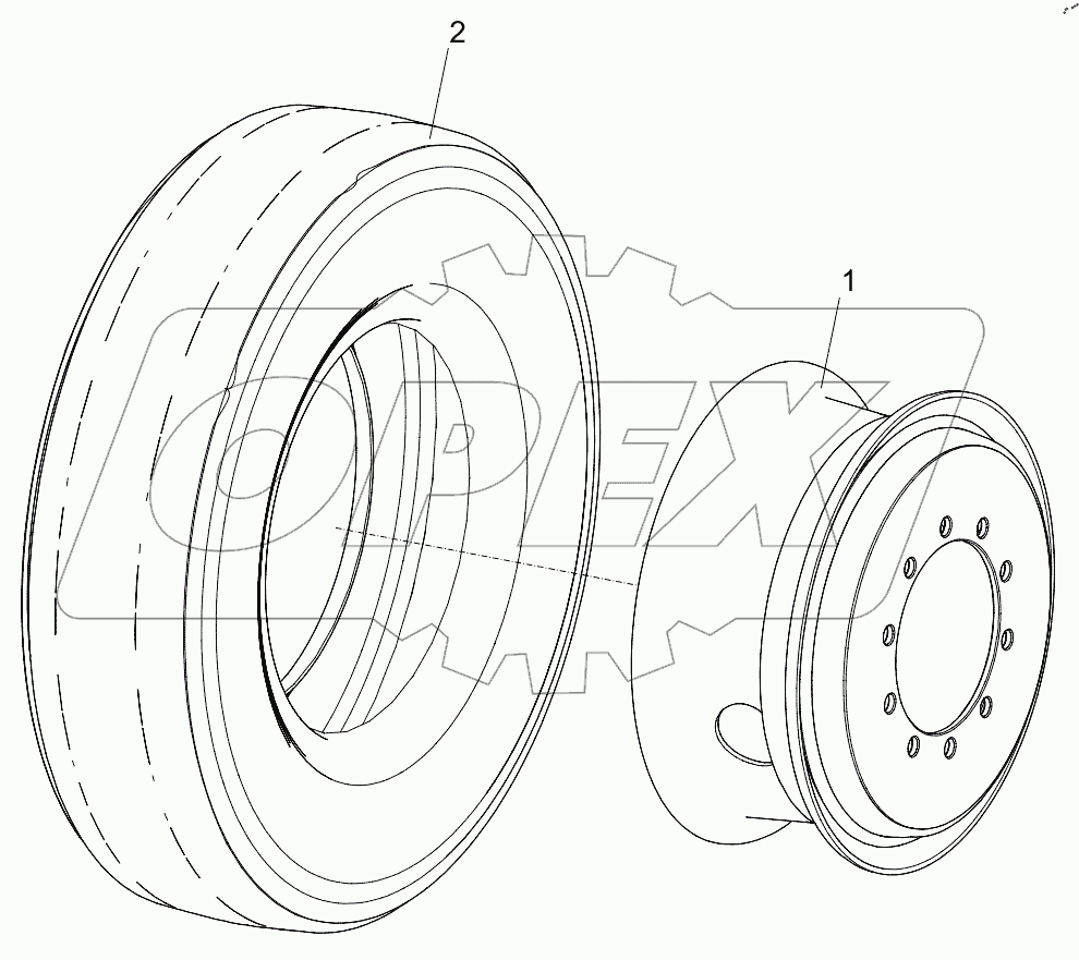  WHEEL D00670603100000000Y