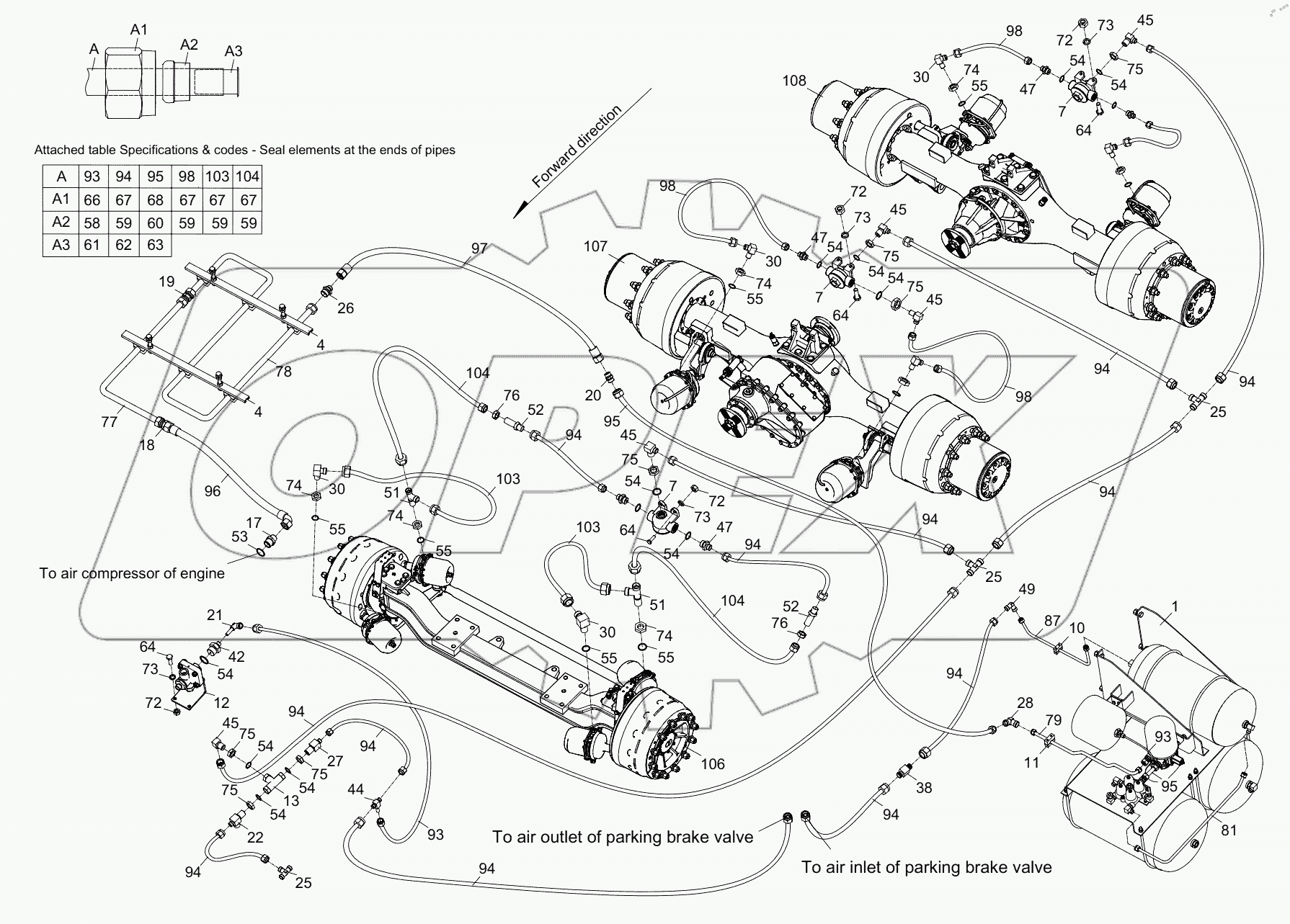  AIR BRAKE SYSTEM (EMERGENCY BRAKE) D00672303500000002Y
