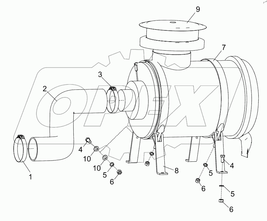  AIR INTAKE SYSTEM D00672301400000000Y