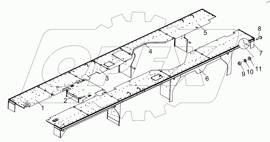  PLATFORM ASSY D00672305600000000Y