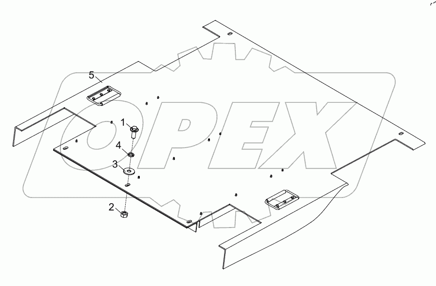  INTERMEDIATE COVER PLATE ASSY D00672305600400000Y