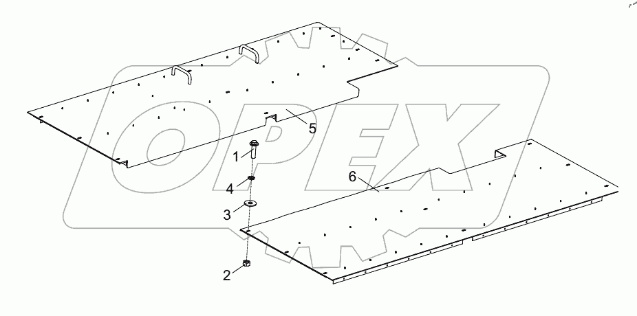  REAR PLATFORM ASSY D00672305601000000Y