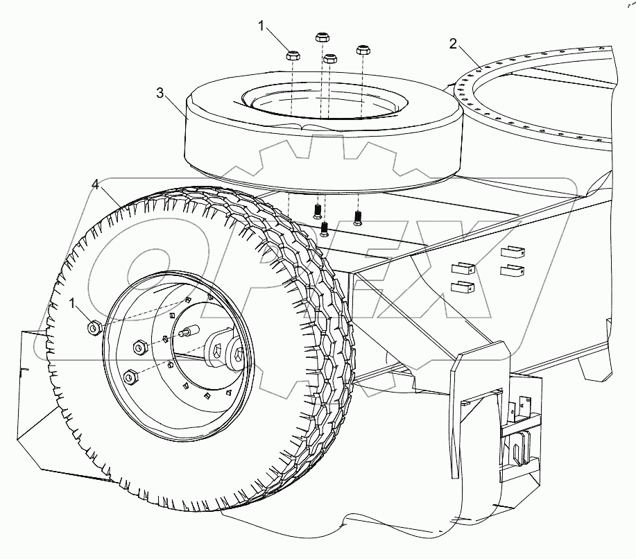  SPARE TIRE INSTALLATION D00672305500000000Y