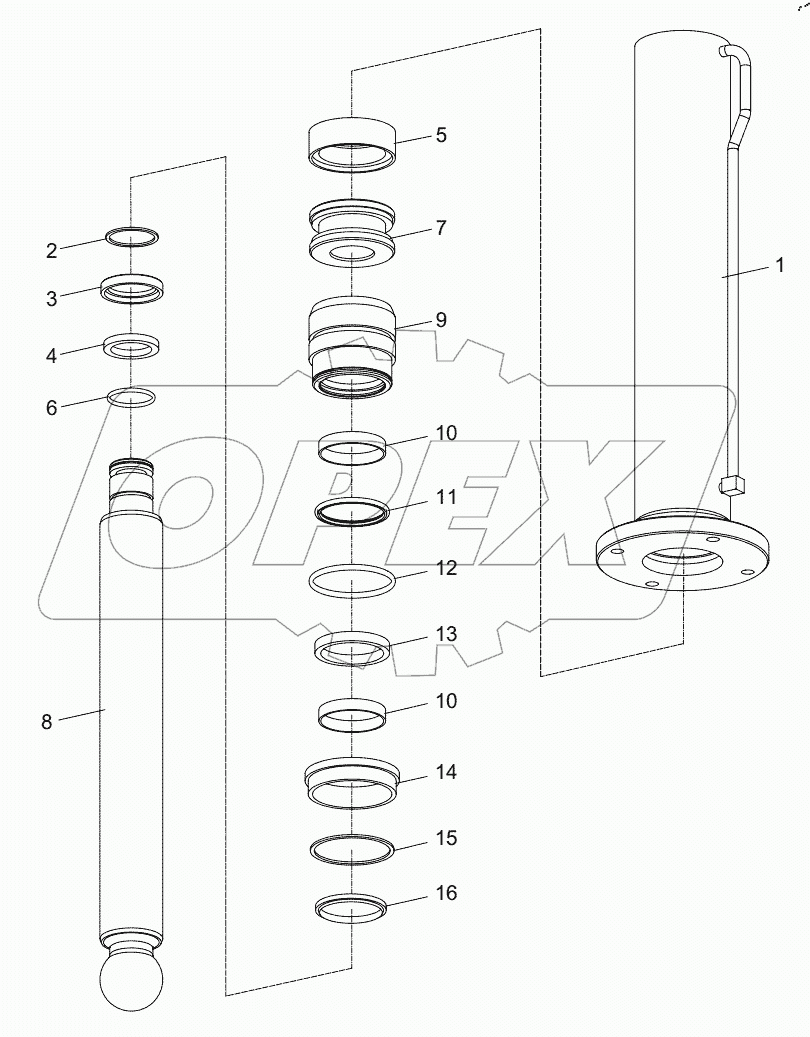  THE 5TH OUTRIGGER CYLINDER D00631418421400000Y