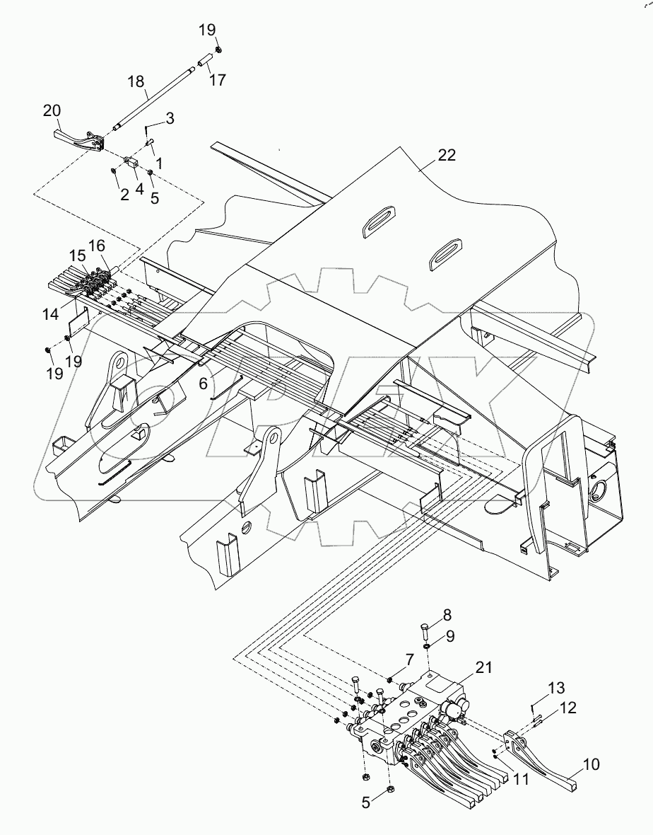  OUTRIGGER OPERATING MECHANISM D00631255810000000Y