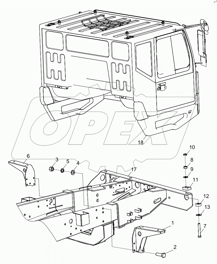 DRIVER'S CAB INSTA LATION D00671554900000000Y