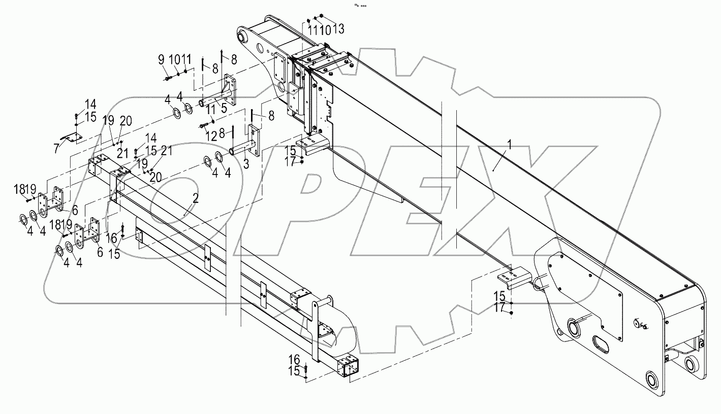  Cable chain system 00771400700000000