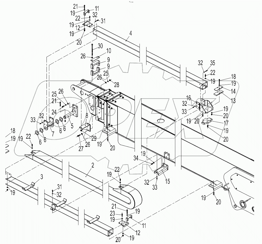  Cable chain system 00771100720000000