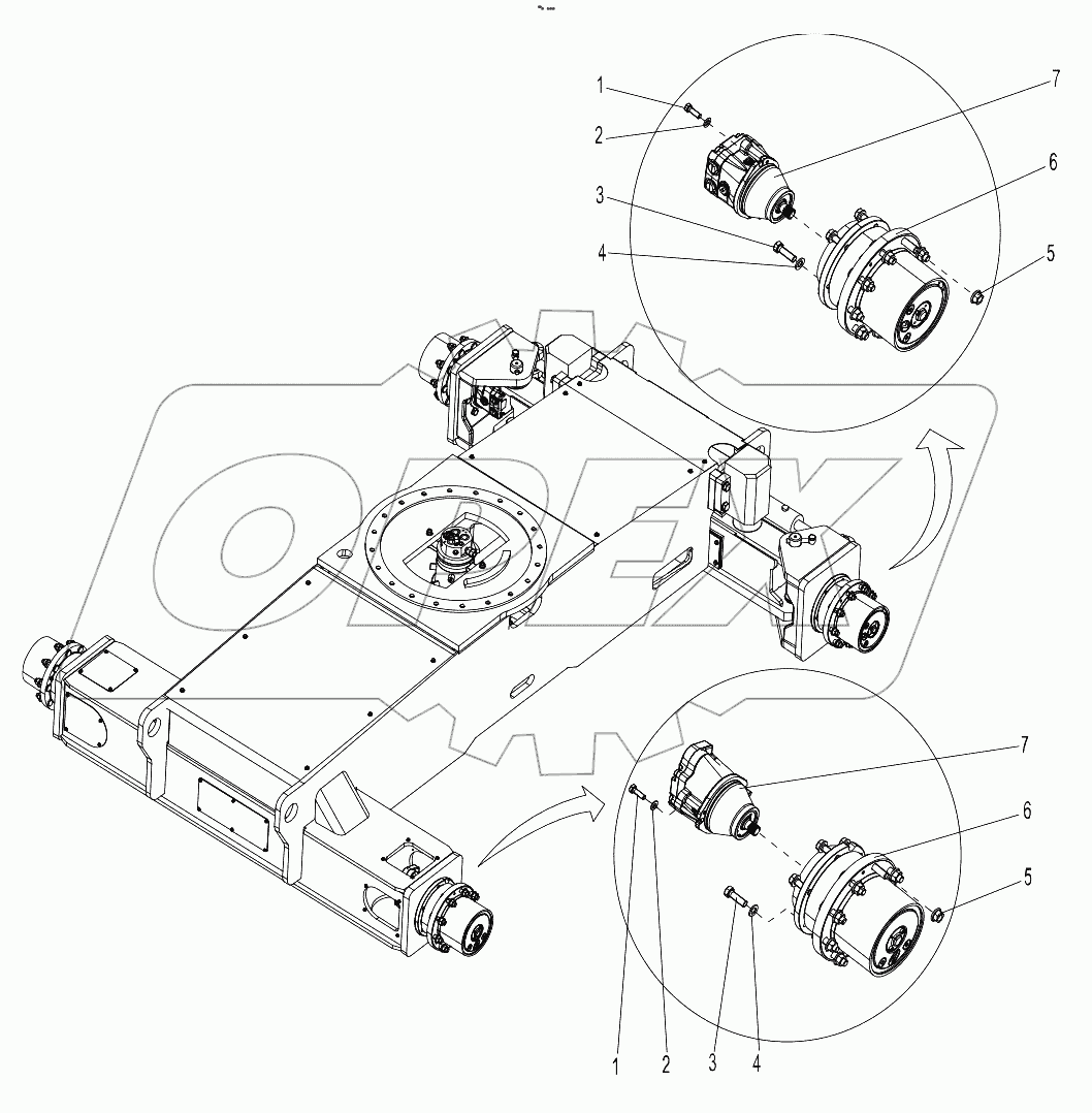  Chassis assembly 00771102810000000