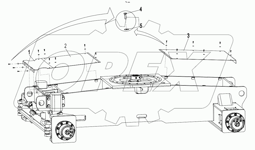  Chassis assembly 00771102810000000
