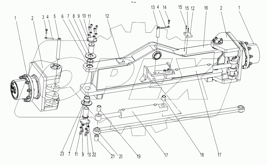  Chassis assembly 00771102810000000
