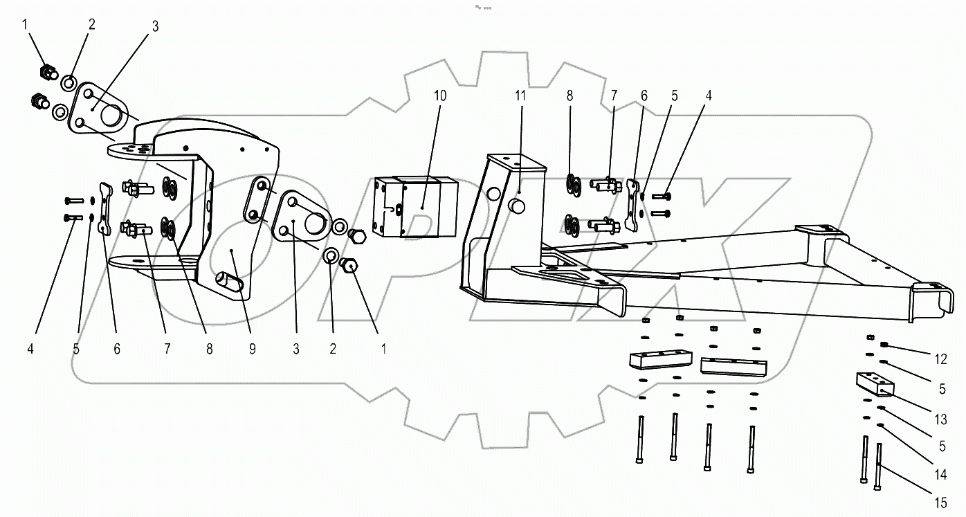 Tray assembly 00771600100400000