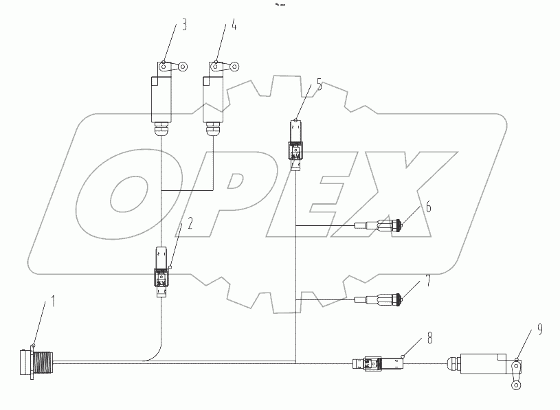  Boom cables 00771106200430000 connector