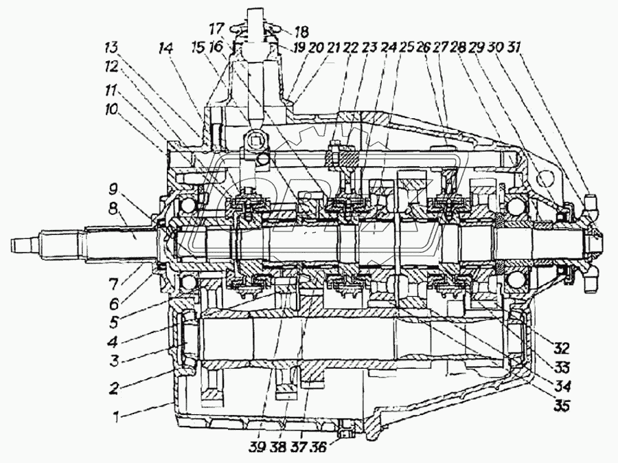 КПП К ГАЗ-34039