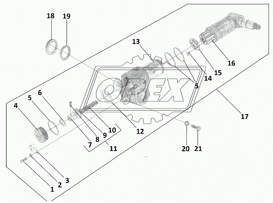 Подвеска направляющего колеса и устройство натяжения гусеницы